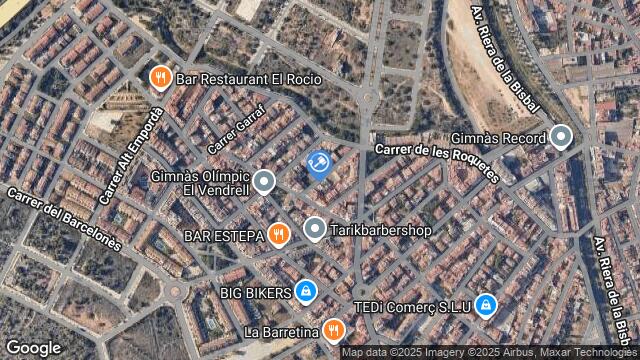 Ubicación de la subastas Subasta de vivienda en El Vendrell