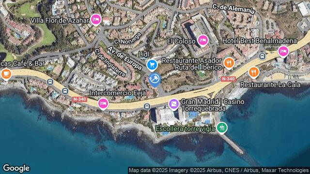 Ubicación de la subastas Subasta de vivienda en BENALMADENA