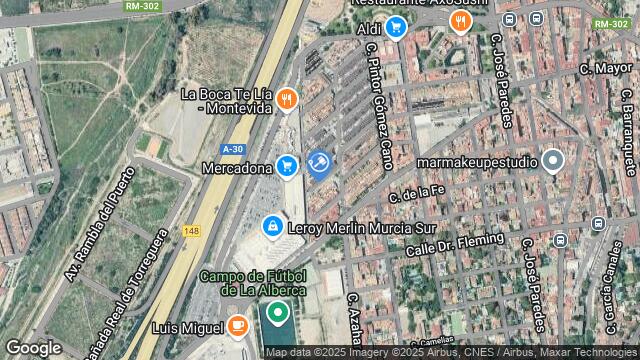 Ubicación de la subastas Subasta de cl severo ochoa en Murcia