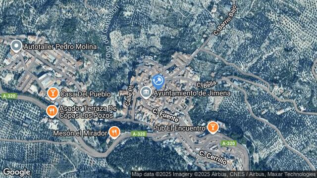 Ubicación de la subastas Subasta de cañadillas  ( jimena - jaen) en JAEN