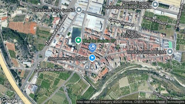 Ubicación de la subastas Subasta de local comercial en Real de Gandía