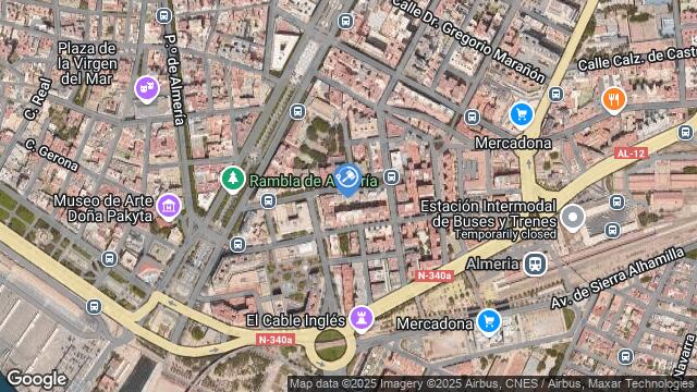 Ubicación de la subastas Subasta de vivienda en ALMERIA