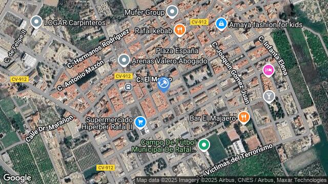 Ubicación de la subastas Subasta de vivienda en Rafal