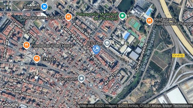 Ubicación de la subastas Subasta de vivienda en PICASSENT