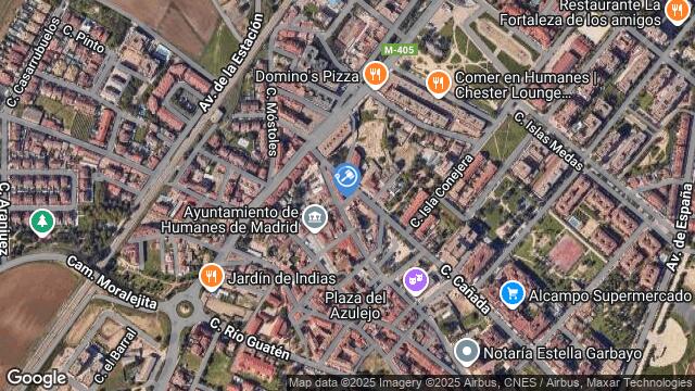 Ubicación de la subastas Subasta de garaje en HUMANES DE MADRID