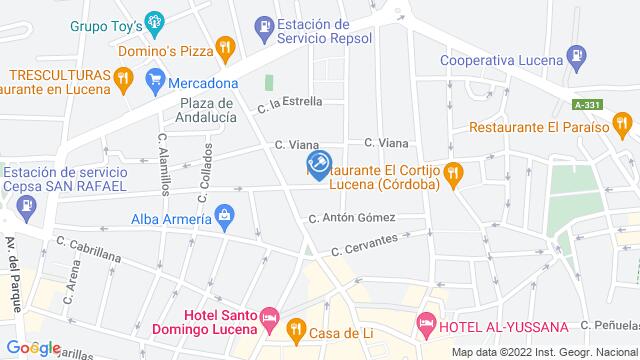 Ubicación de la subastas Subasta de otros en LUCENA