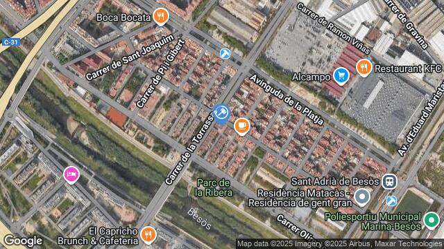 Ubicación de la subastas Subasta de vivienda en Sant Adrià de Besòs