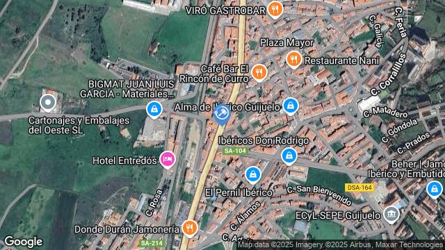Ubicación de la subastas Subasta de local comercial en GUIJUELO
