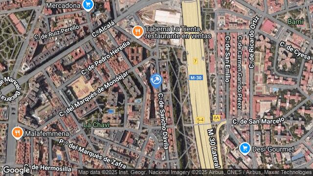 Ubicación de la subastas Subasta de garaje en MADRID