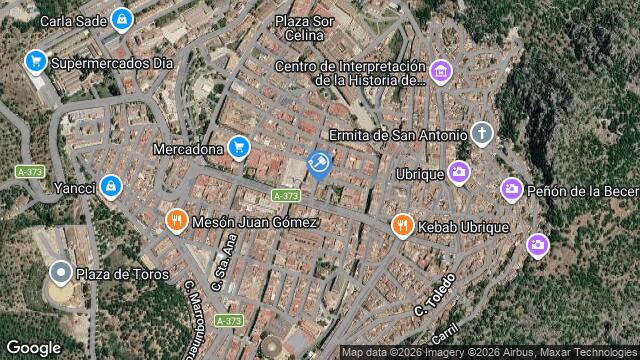 Ubicación de la subastas Subasta de cl san jose s/n ( ubrique) en UBRIQUE