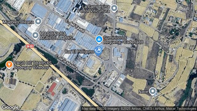 Ubicación de la subastas Subasta de finca rústica en REQUENA