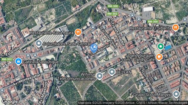 Ubicación de la subastas Subasta de cl agustin de virgili en Murcia