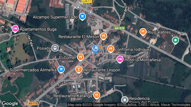 Ubicación de la subastas Subasta de vivienda en SITIO DE GELGUERAS-POSADA DE LLANES