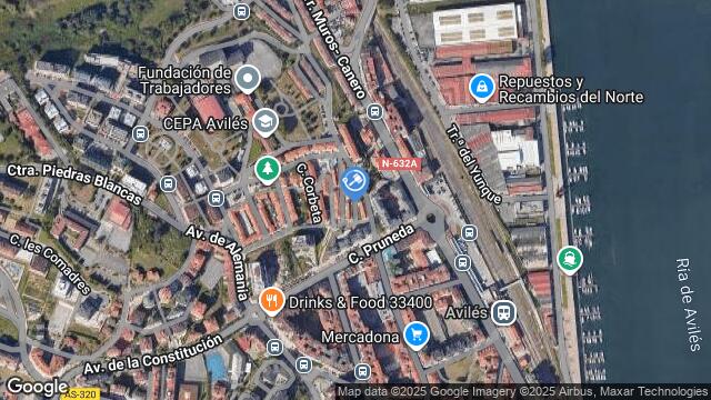 Ubicación de la subastas Subasta de vivienda en Avilés