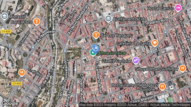 Ubicación de la subastas Subasta de solar en ELDA