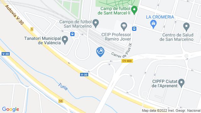 Ubicación de la subastas Subasta de trastero en VALENCIA