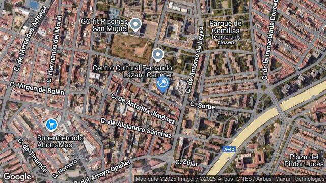 Ubicación de la subastas Subasta de garaje en MADRID