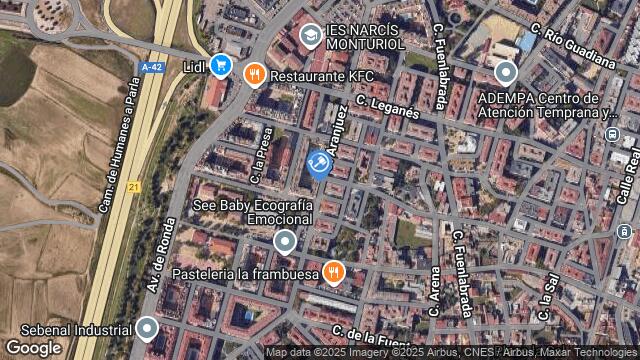 Ubicación de la subastas Subasta de vivienda en PARLA