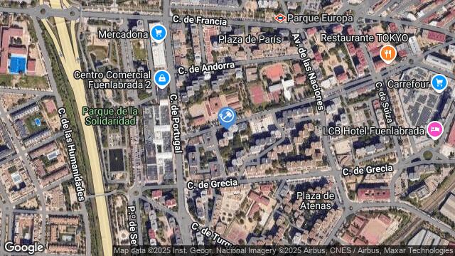Ubicación de la subastas Subasta de vivienda en FUENLABRADA