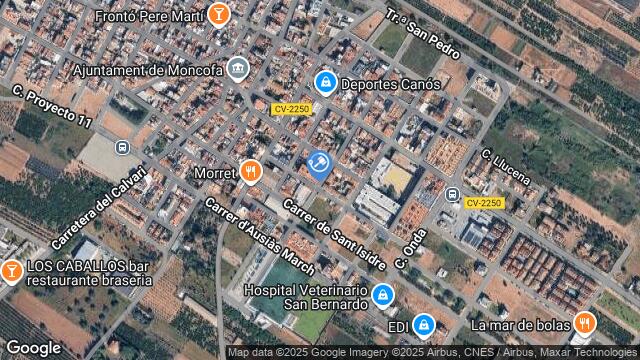 Ubicación de la subastas Subasta de vivienda en MONCOFAR