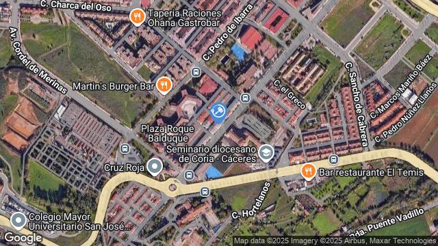 Ubicación de la subastas Subasta de vivienda en CACERES