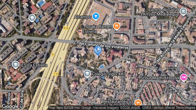 Ubicación de la subastas Subasta de cm vinateros ( madrid) en MADRID