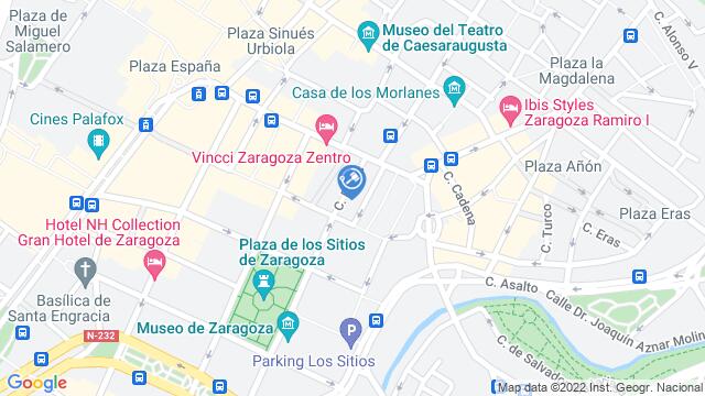 Ubicación de la subastas Subasta de trastero en ZARAGOZA