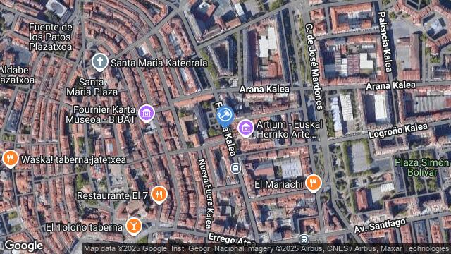 Ubicación de la subastas Subasta de vivienda en VITORIA