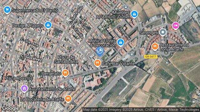 Ubicación de la subastas Subasta de vivienda en Atarfe