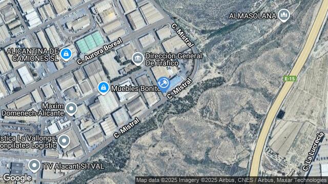 Ubicación de la subastas Subasta de garaje en TORREVIEJA