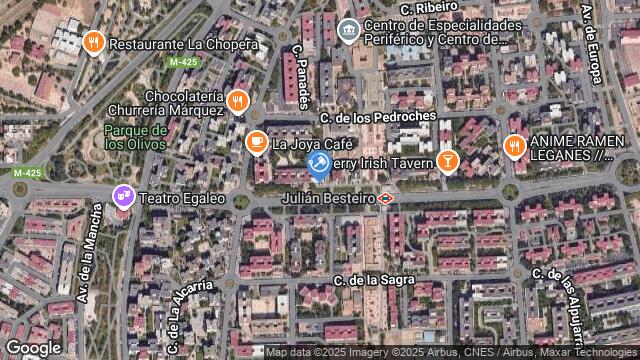 Ubicación de la subastas Subasta de vivienda en leganes