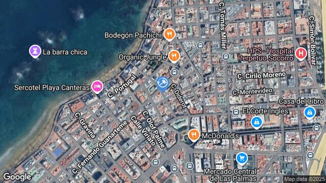 Ubicación de la subastas Subasta de cl galileo en LAS PALMAS