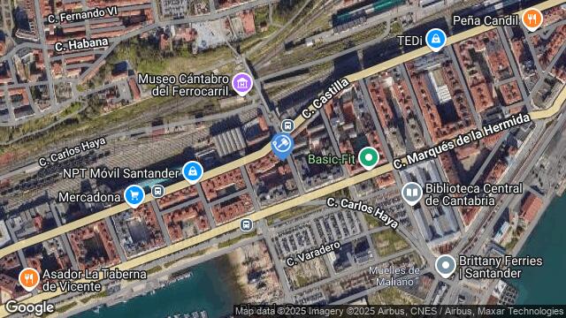 Ubicación de la subastas Subasta de local comercial en SANTANDER
