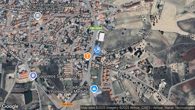 Ubicación de la subastas Subasta de solar en Santa Cruz del Retamar