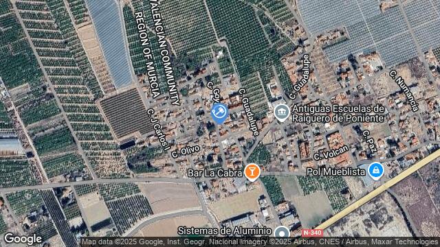 Ubicación de la subastas Subasta de vivienda en Orihuela