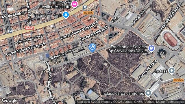 Ubicación de la subastas Subasta de garaje en CREVILLENT