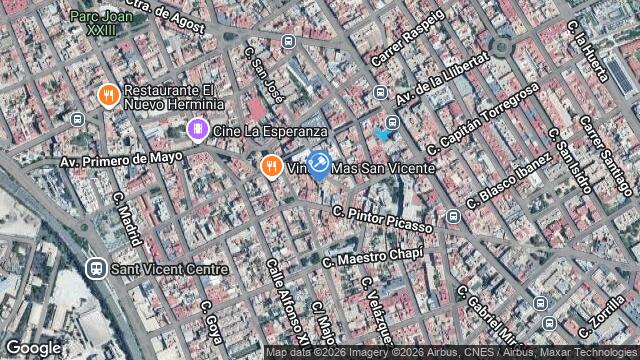 Ubicación de la subastas Subasta de vivienda en SAN VICENTE DEL RASPEIG