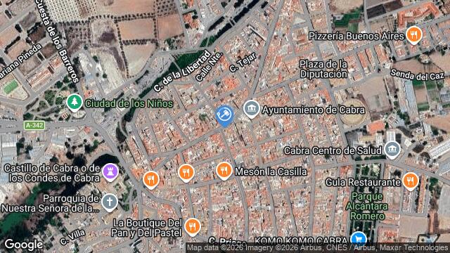 Ubicación de la subastas Subasta de vivienda en CABRA