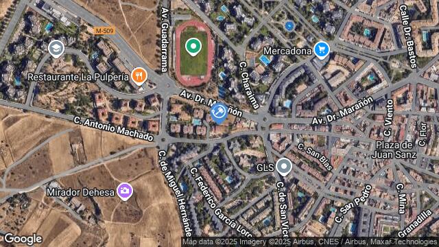 Ubicación de la subastas Subasta de garaje en MAJADAHONDA