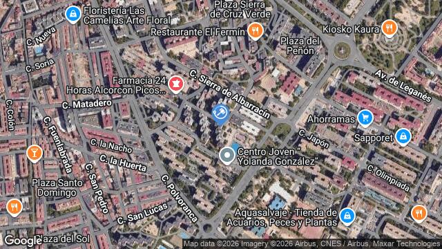 Ubicación de la subastas Subasta de vivienda en ALCORCON