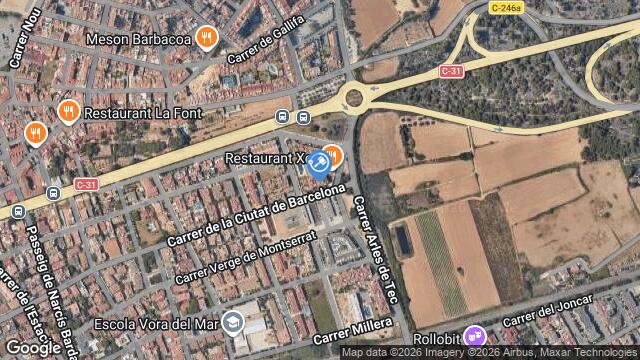 Ubicación de la subastas Subasta de cl ciutat de barcelona ( cubelles) en CUBELLES