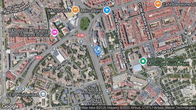 Ubicación de la subastas Subasta de garaje en Zaragoza