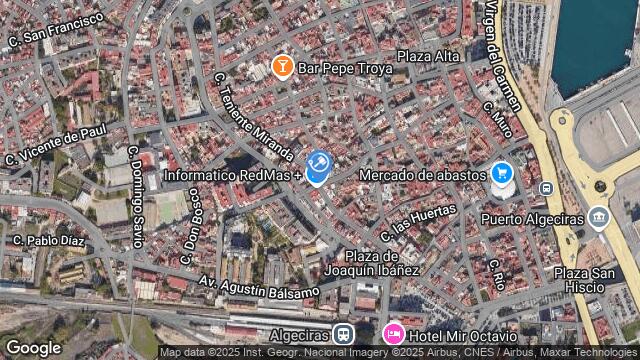 Ubicación de la subastas Subasta de cl teniente miranda ( algeciras) en ALGECIRAS
