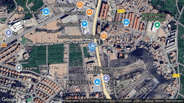 Ubicación de la subastas Subasta de vivienda en Murcia