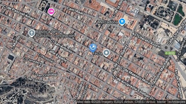 Ubicación de la subastas Subasta de finca rústica en Yecla