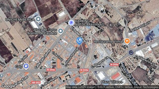 Ubicación de la subastas Subasta de solar en CAUDETE