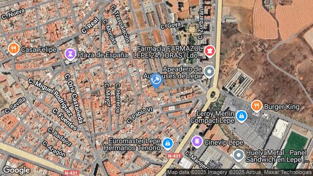 Ubicación de la subastas Subasta de vivienda en LEPE