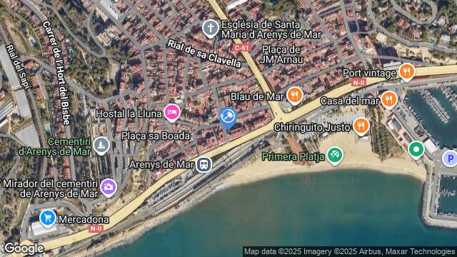 Ubicación de la subastas Subasta de local comercial en Arenys de Mar