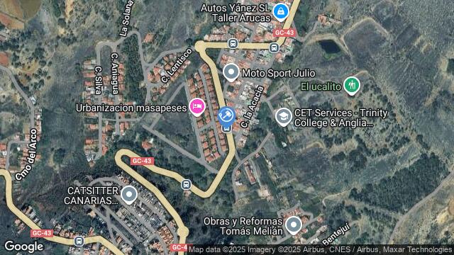 Ubicación de la subastas Subasta de vivienda en ARUCAS