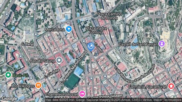 Ubicación de la subastas Subasta de finca rústica en ALICANTE